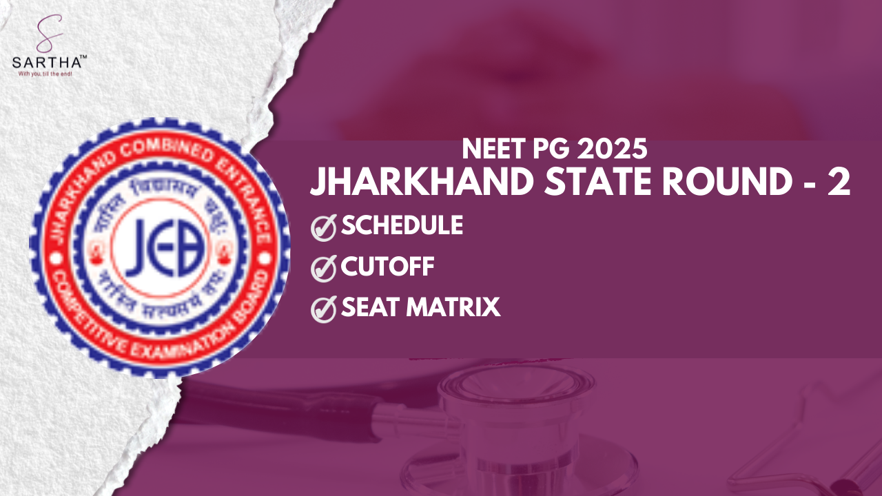 Jharkhand Round 2 Merit List (OUT)NEET PG 2025: Registration, Cutoff , Schedule,Choice Filling 