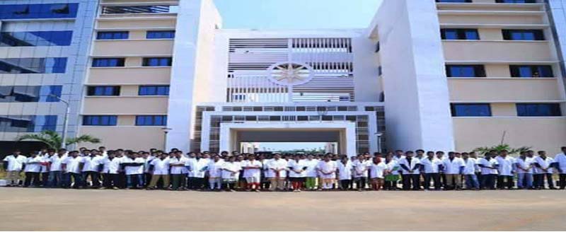 Pt. Raghunath Murmu Medical College and Hospital, Baripada, Odisha campus view 1