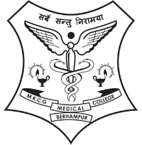 MKCG Medical College, Berhampur, Odisha logo