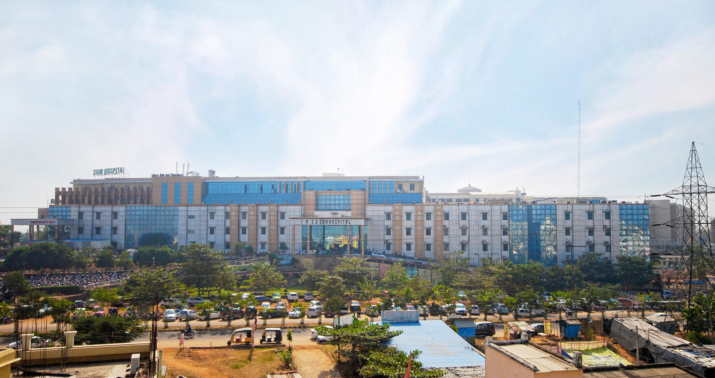 Instt. Of Medical Sciences & SUM Hospital, Bhubaneswar campus view 2