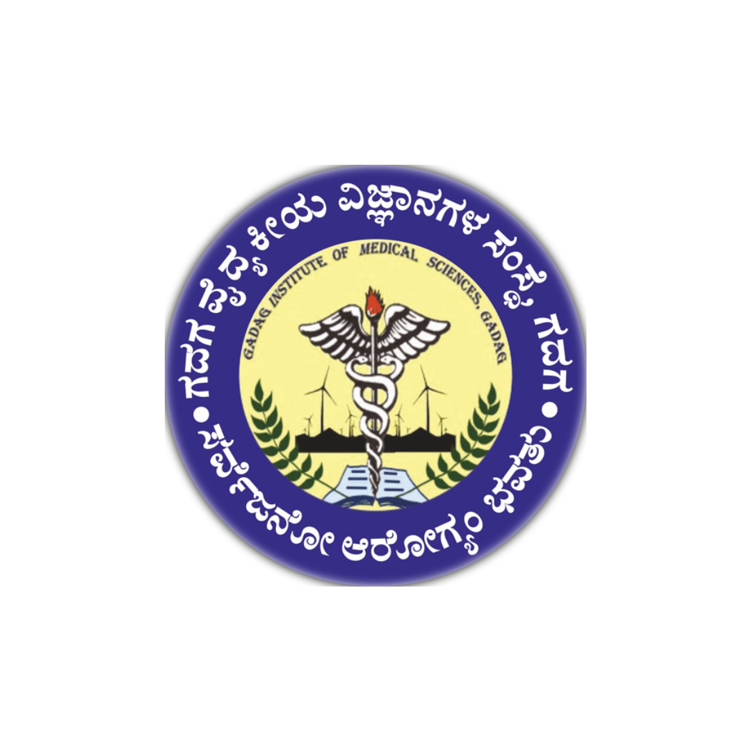 Gadag Institute of Medical Sciences, Mallasamudra, Mulgund Road, Gadag

 logo