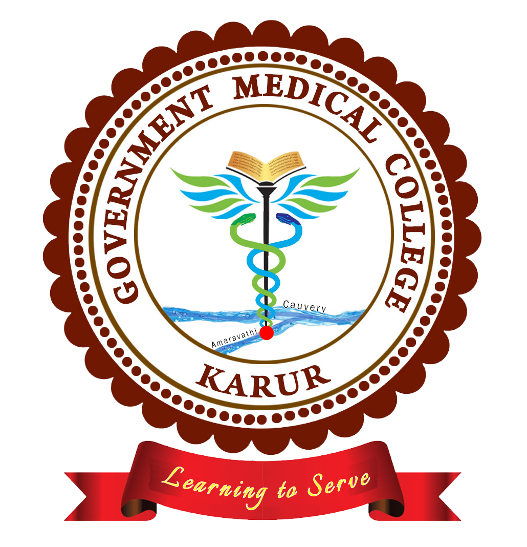 Government Medical College, Karur
 logo