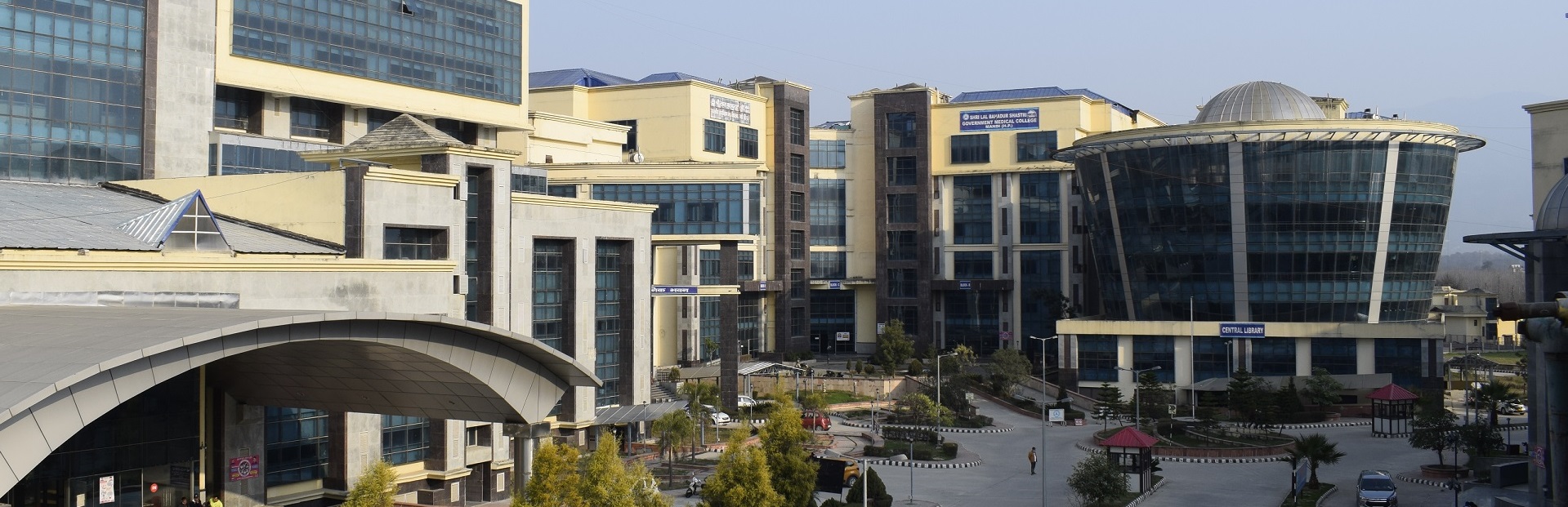 Shri Lal Bahadur Shastri Government Medical College, Mandi campus view 2