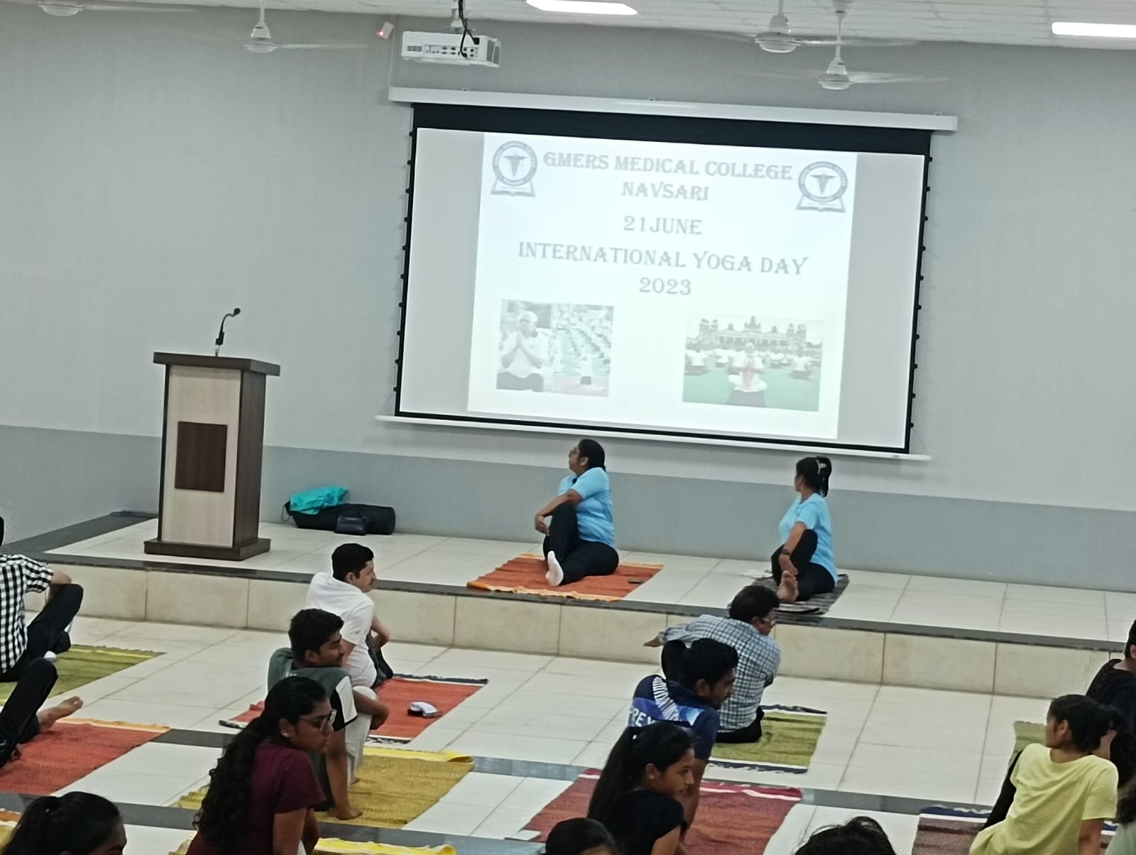GMERS Medical College, Navsari campus view 2
