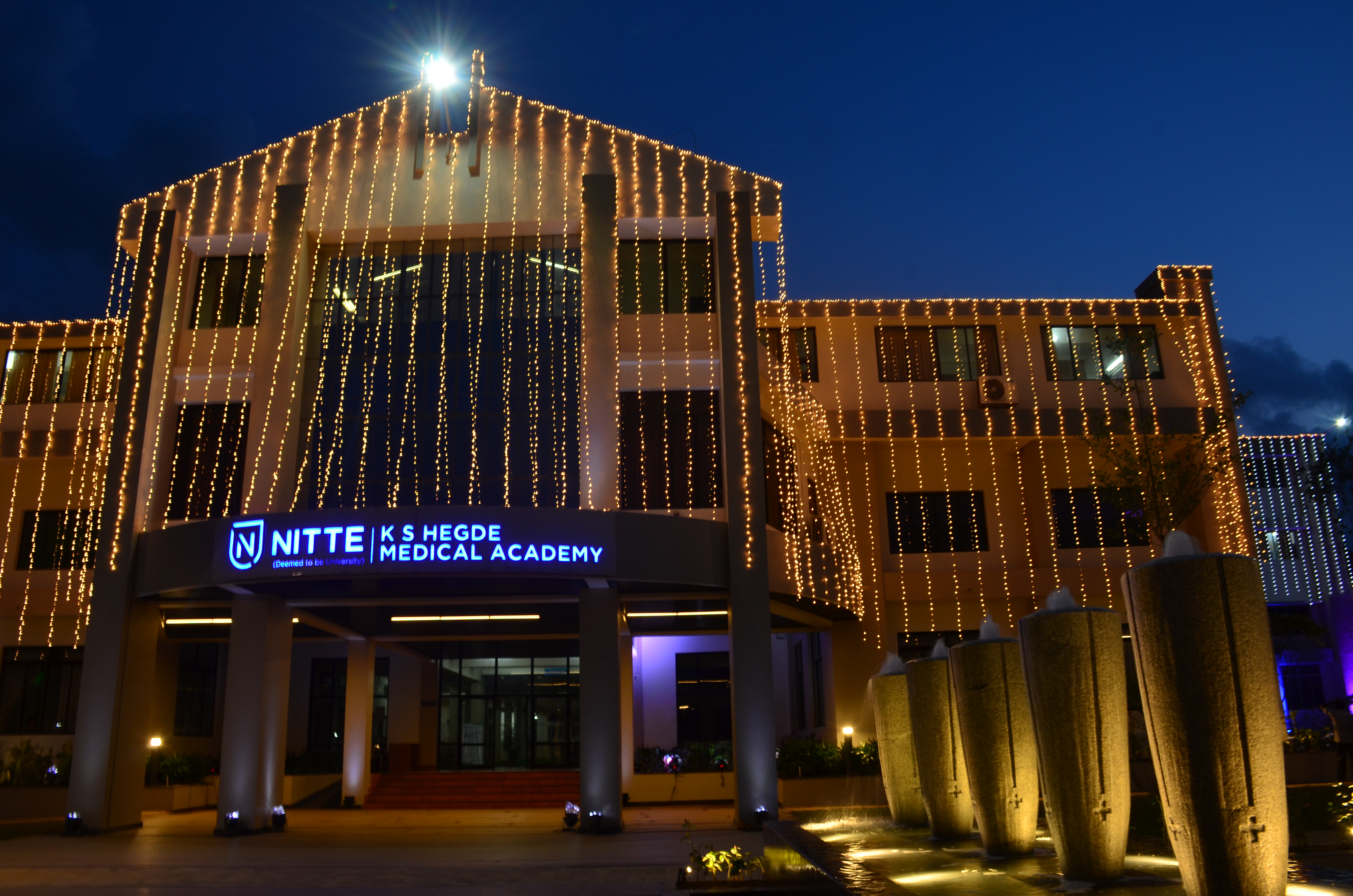 K S Hegde Medical Academy, Mangalore campus view 2