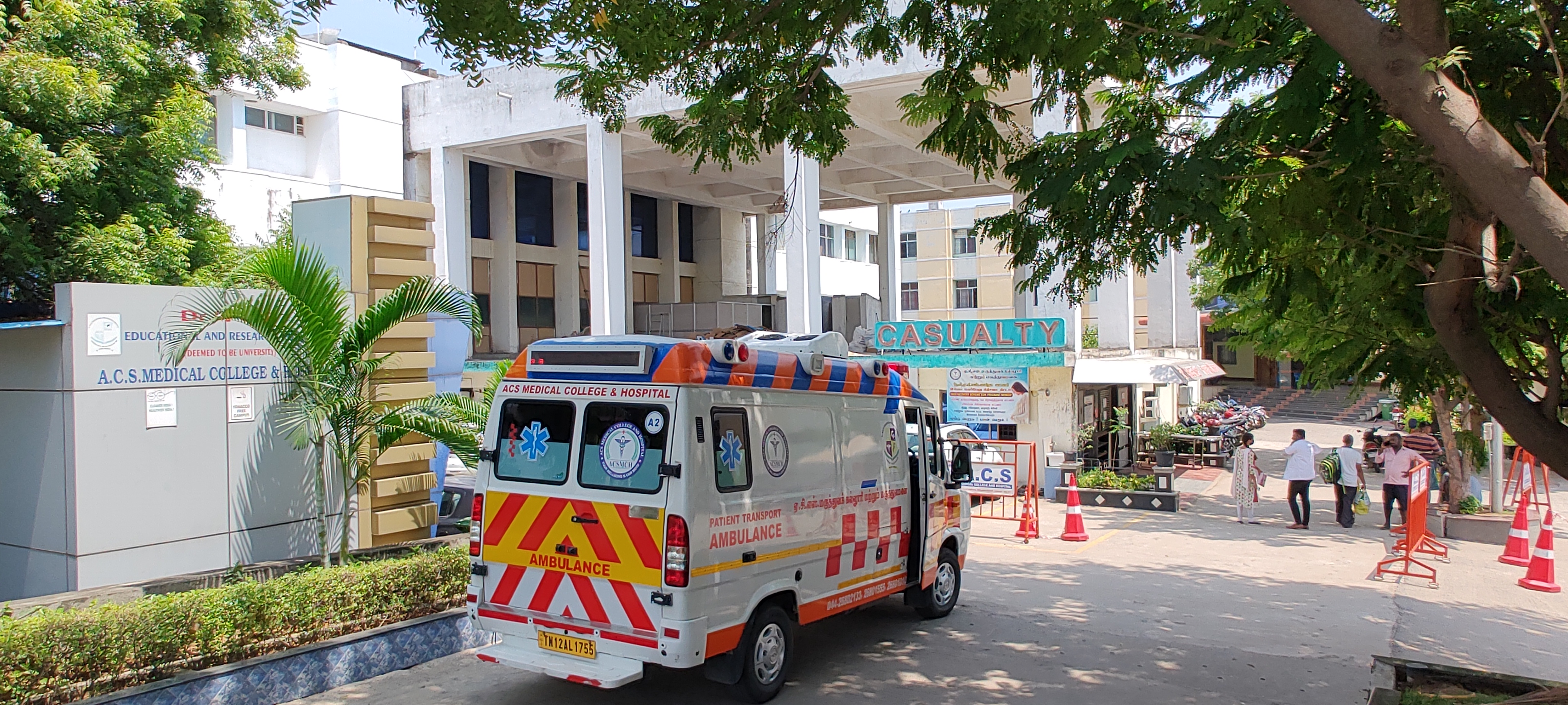 ACS Medical College and Hospital, Chennai campus view 6