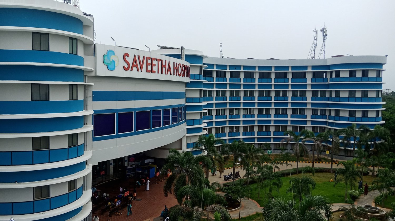 Saveetha Medical College and Hospital, Kanchipuram campus view 2