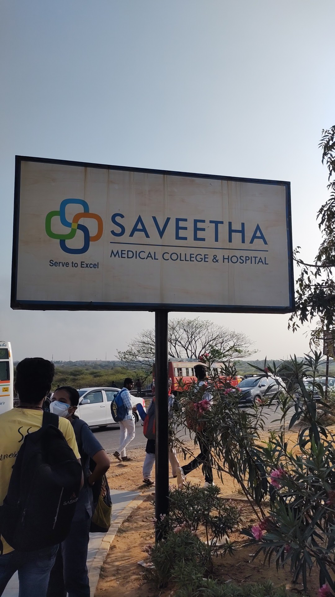 Saveetha Medical College and Hospital, Kanchipuram campus view 1