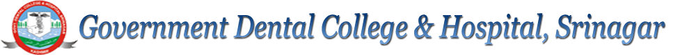 Government Dental College and Hospital, Srinagar logo