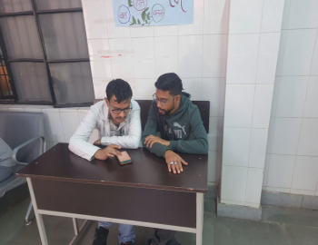 Bundelkhand Government Ayurvedic College and Hospital, located in Jhansi, Uttar Pradesh campus view 1