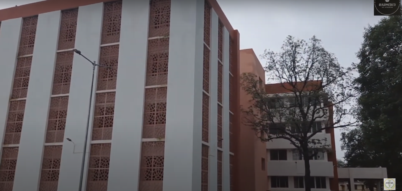 Government Dhanwantri Ayurveda college, ujjain, MP campus view 7