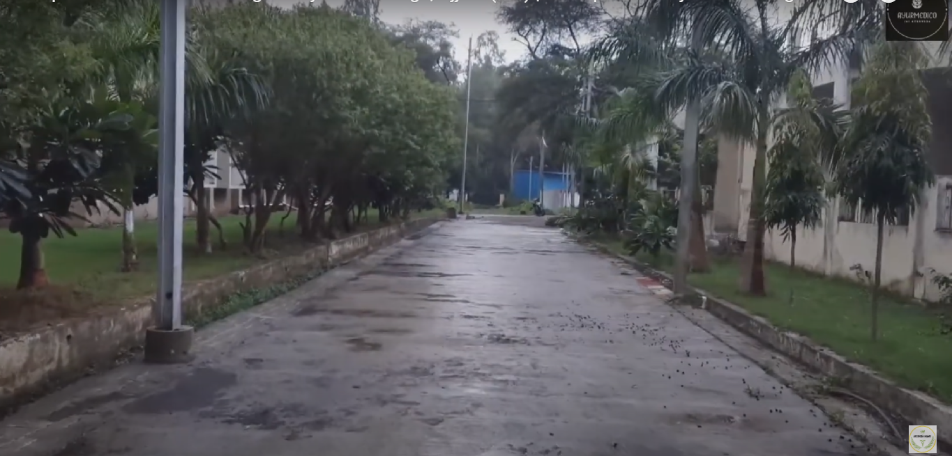 Government Dhanwantri Ayurveda college, ujjain, MP campus view 8