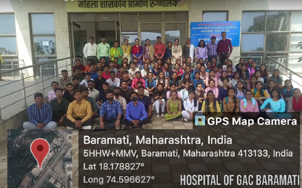 Government Ayurved College & Hospital, Baramati, Pune, Maharashtra campus view 4