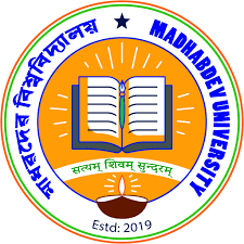 Madhabdev University Narayanpur, Lakhimpur  logo