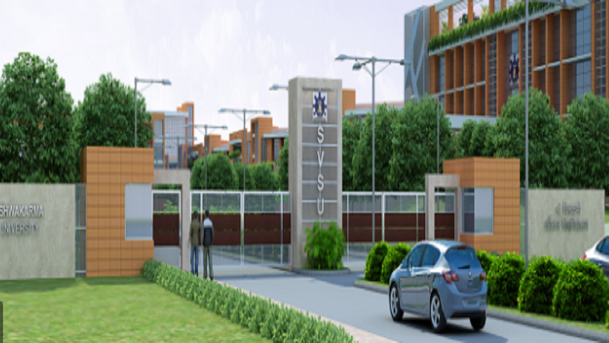 Shri Vishwakarma Skill University campus view 5