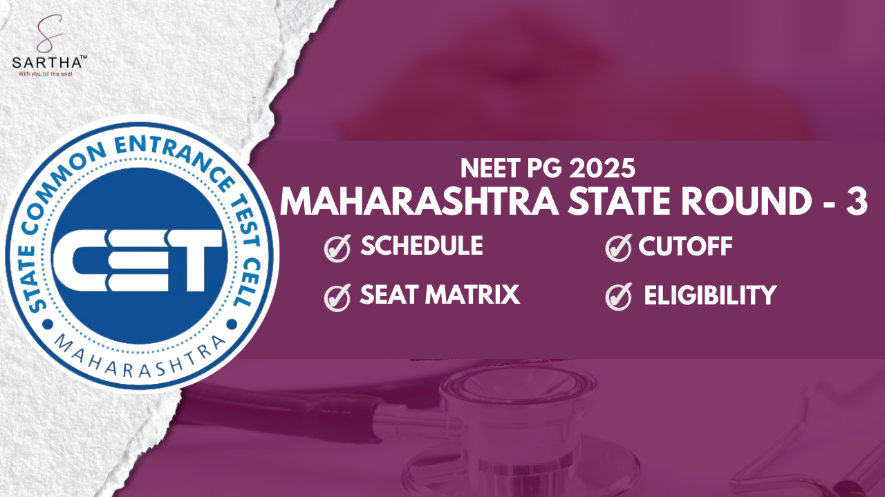 Maharashtra Round 3 NEET PG Counselling 2025 Schedule Seat Matrix, Cutoff, Result , Choice Filling