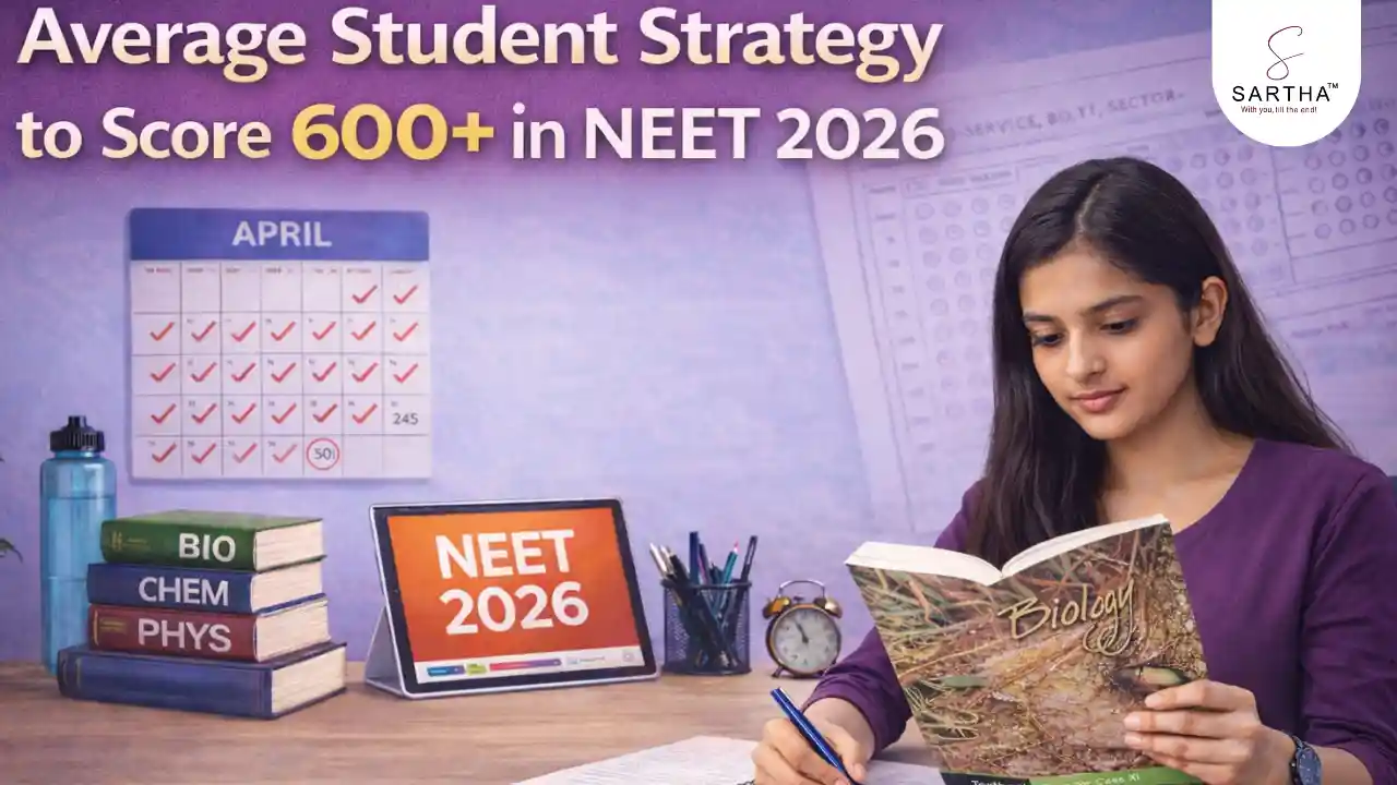 Average Student Strategy to Score 600+ in NEET 2026 (Realistic & Proven Plan)