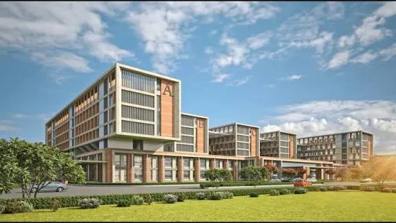 AIIMS Rajkot -All India Institute of Medical Sciences, Rajkot campus view 1