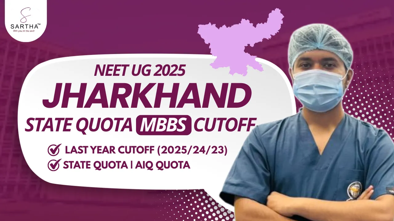 Jharkhand MBBS NEET Cutoff 2025: Government ,AIQ,Private,Management Quota Cutoff CategoryWise