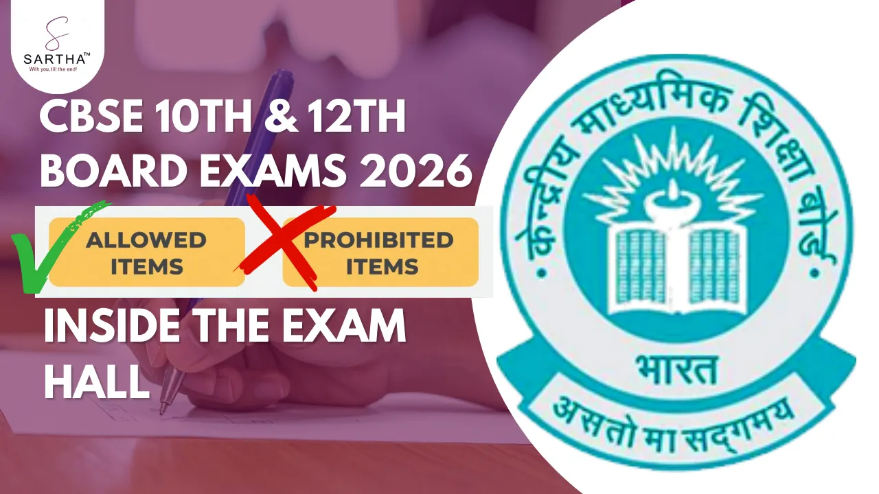 CBSE Board Exams 2026: List of Allowed & Banned Items Inside the Exam Hall (Class 10 & 12)