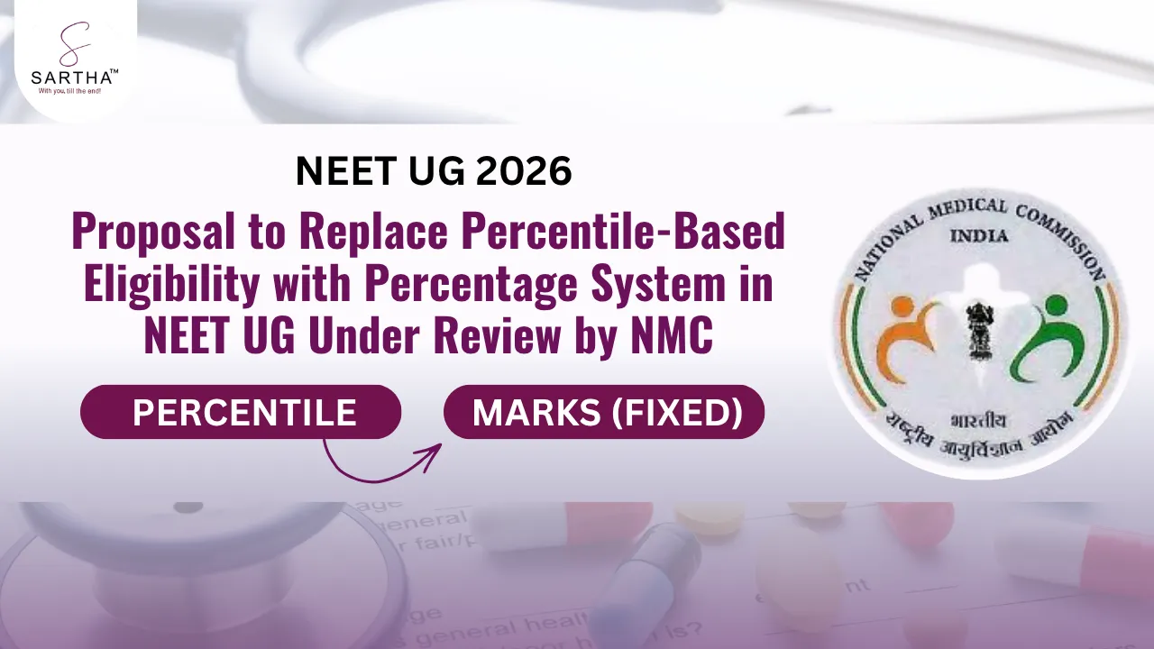 Proposal to Replace Percentile-Based Eligibility with Percentage System in NEET UG Under Review by NMC