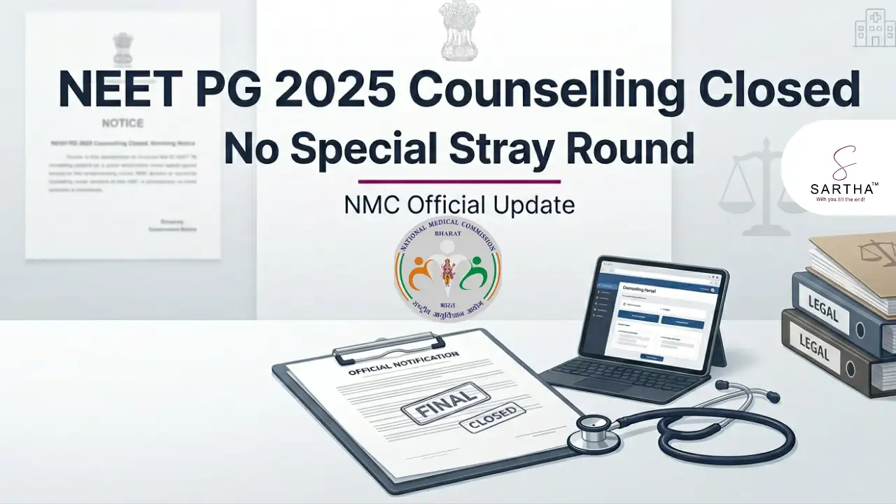 No Special Stray Round for NEET PG 2025: NMC Declares Counselling Closed