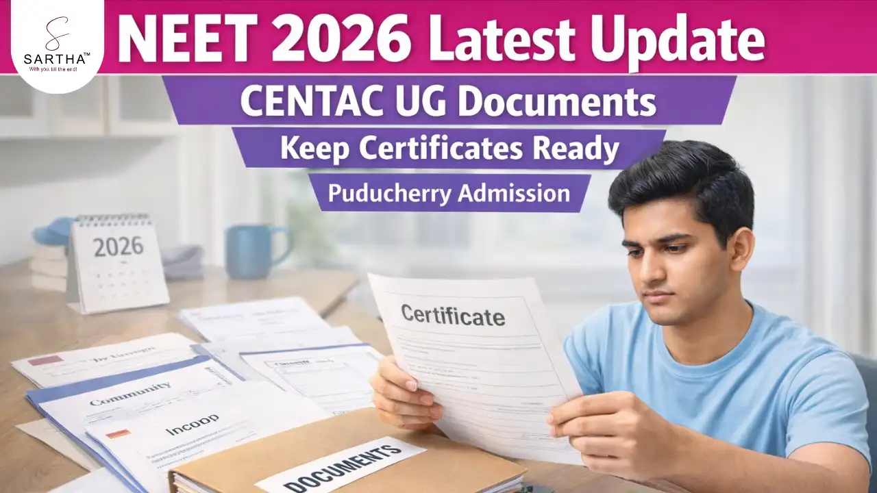 CENTAC NEET UG 2026: Puducherry Students Must Keep These Certificates Ready Before Application Opens