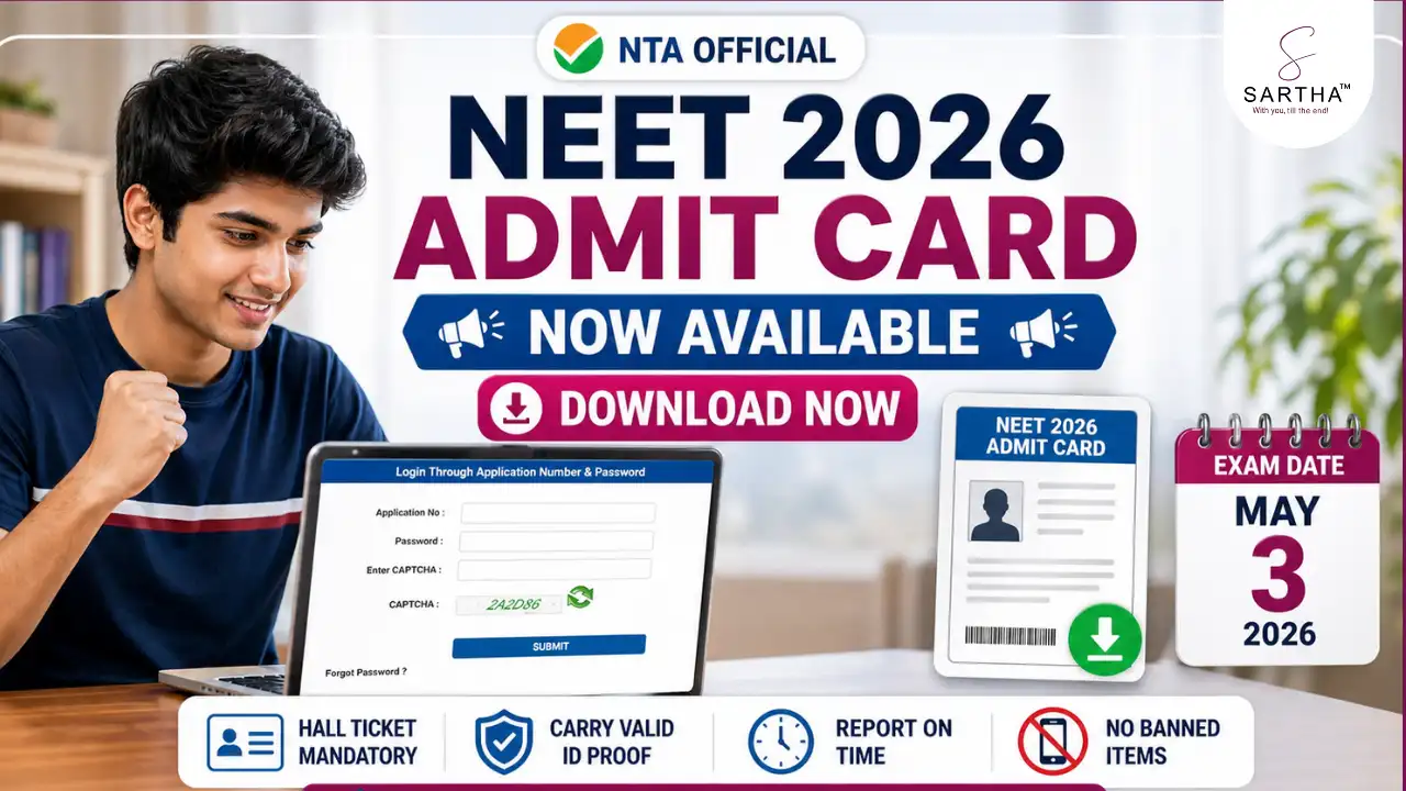 NEET 2026 Admit Card Released: Download Link Active at neet.nta.nic.in, Check Exam Details Now