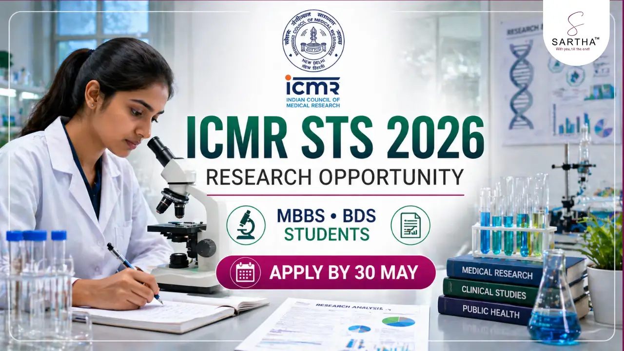 ICMR STS 2026 Application Open: ₹60,000 Stipend, Last Date May 30 for MBBS & BDS Students
